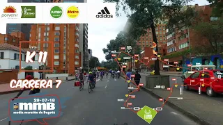 RECORRIDO 21K - mmB 2018