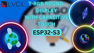 ESP32S3 T-RGB Board Review and GIF Play Using LVGL