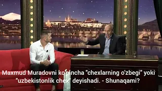 Maxmud Muradov. intervyu. Chexiya televideniyasida chiqqani(qisqa).#;-   Махмуд Мурадов интервю#;-