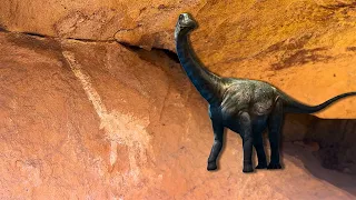 Prehistoric Extinct Animals and Dinosaur Rock Art Mystery