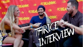 Interview with Thrice at Reading Festival