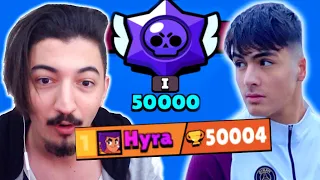 50.000 KUPA HYRA İLE VS ATTIM! Brawl Stars (Dünya Rekoru)