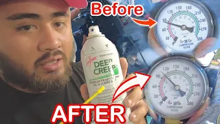 THIS FIXED THE LOW COMPRESSION IN THAT ONE CYLINDER  ($400 ENGINE FIRST START! )