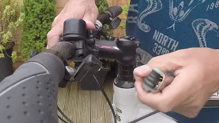 How to raise the HandleBars on a Mountain Bike