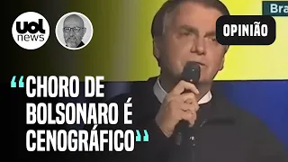 'Bolsonaro troca máscara de imbrochável e imorrível pelo disfarce de chorão' | Josias de Souza