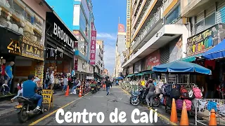 Centro de Cali, el comercio mas grande de la ciudad.