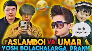 ASLAMBOI  PRIKOL😂  PUBG MOBILE  YOSH BOLACHALAR SO'KDI  STRIM PAYITIDAGI KULGULI VAZIYATLAR😂