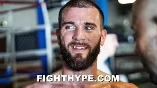 CALEB PLANT REACTS TO DAVID BENAVIDEZ STOPPING ANTHONY DIRRELL IN 9