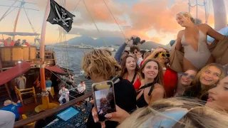 Jack Bratset - Live On A Pirate Ship at Sunset