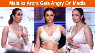 Malaika Arora Angry On Media After Ramp Walk At Bombay Times Fashion Week 2024