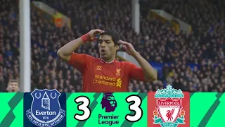 من الذاكرة : إيفرتون 3-3 ليفربول / موسم 2013-2014/تعليق عصام الشوالى / جودة عالية