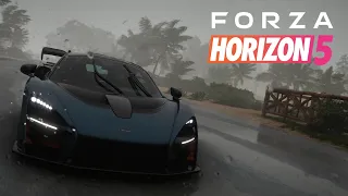 Forza Horizon 4 Start Menu, but this is Forza Horizon 5