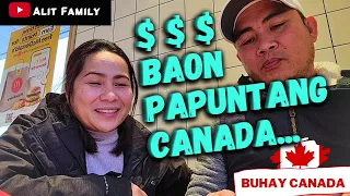 BAON PAPUNTANG CANADA for Family of 3 #buhaycanada #canadavlogs