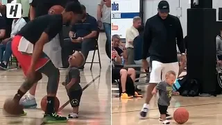 Steph Tried to Take Baby Canon's Ankles! Family Time with Dell Curry!