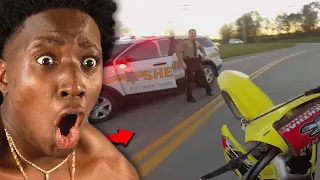 10 Minute Dirtbike Chase with Police!! | Cops Vs Dirtbikes