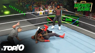 WWE 2K23 - Money In The Bank 2023 Top 10 Moments!