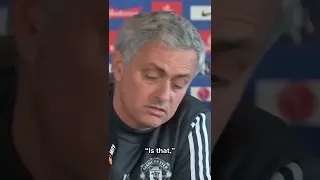 José Mourinho compares Man City and Man United