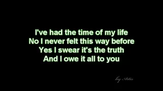 Dirty dancing - Time of my life (lyrics)