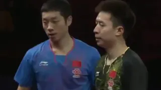 Xu Xin vs Fang Bo last point