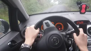 Corsa POV Driving On Small Village Roads | A Cow Jumped In Front Of Me !!