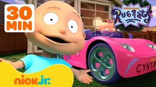 Rugrats Babies Drive Cars! w/ Tommy, Chuckie & Susie | 30 Minute Compilation | Nick Jr.