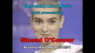Sinead O'Connor interview on Grammys and more - Arsenio Hall Show 2/19/91 best quality on YouTube