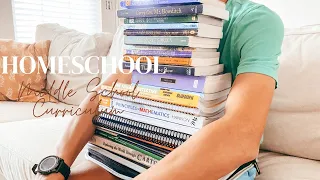 Homeschool Middle School 2022-23 // 7th Grade Curriculum