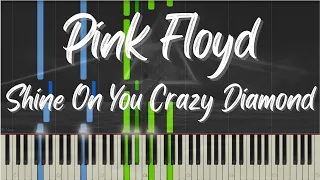 Shine On You Crazy Diamond - Pink Floyd - Piano Tutorial