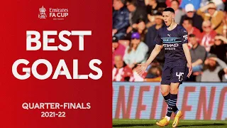 Foden, Ziyech, Jota, Mateta | BEST Quarter-Final Goals | Emirates FA Cup 2021-22