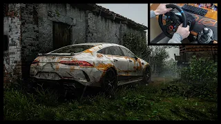 Rebuilding Mercedes-AMG GT 63 S 4MATIC+ 920HP - Forza Horizon 5 | Steering Wheel Gameplay | 4K