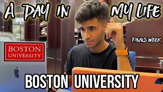 A Day In My Life at Boston University | End of Semester