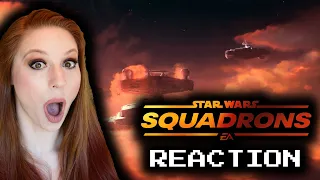 Star Wars Squadrons Single Player Trailer REACTION | Gamescom 2020 Opening Night Live