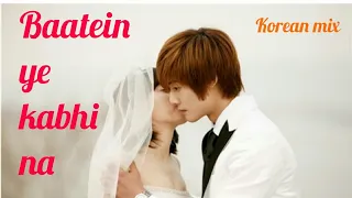Ji hoo and Jan di || baatein ye kabhi na || Boys over flowers || Korean mix ||