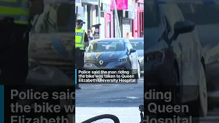 Cyclist in hospital after 'hit and run' closes Duke Street