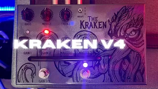 Kraken V4 preamp demo , metal style track play thru