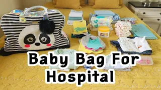Baby Bag For Hospital 🎒/ Hospital Bag For Labor and Delivery / Preparation before delivery