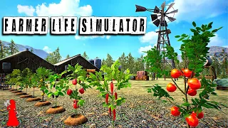 *First Look* Starting The Farming Life! | Farmer Life Simulator | New Gameplay Ep 1