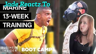 What New Marine Corps Recruits Go Through In Boot Camp | Reaction