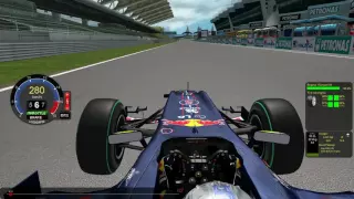 F1 2010 rFactor | Sebastian Vettel Red Bull RB6 Onboard Lap Sepang