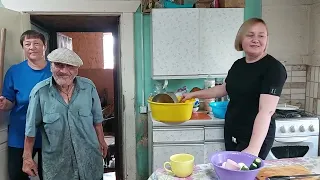 В гостях у дедушки Матвея.