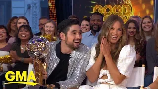 Hannah Brown talks winning Mirrorball Trophy on 'DWTS' | GMA