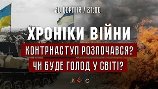 Контрнаступ розпочався? Чи буде голод у світі? Олександр Денисенко І ХРОНІКИ ВІЙНИ І 30.08.2022