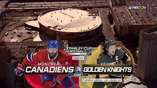 Stanley Cup Semifinals on NBCSN intro | MTL@VGK | 6/14/2021 (GM1)