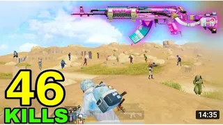 46 KLLS  ??- NEW WORLD RECORD in KARAKIN!!! | 46 KILLS vs SQUADS | PUBG Mobile