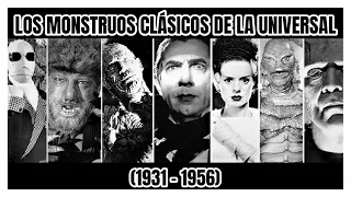 Los monstruos clásicos de la Universal