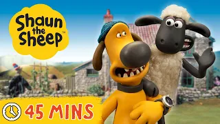 Pt.1 ⭐ 45 MINS of Best Bits of Shaun the Sheep 🐑 Seasons 1-5