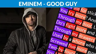 Eminem - Good Guy | Lyrics, Rhymes Highlighted