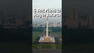 5 Best Places to Stay in Jakarta ~ 🇮🇩 #shorts