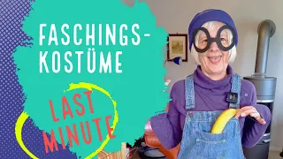 Last-Minute-Kostümideen 🤹‍♂️✨ | DIY Faschingskostüme | Faschings Kostüme selber machen ⚡️