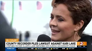 Kari Lake responds to lawsuit Richer defamation lawsuit